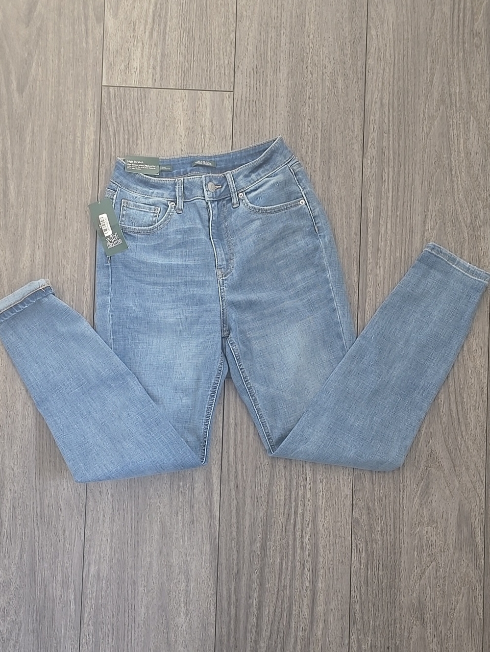 wild fable Light Blue High-Rise Skinny Jeans